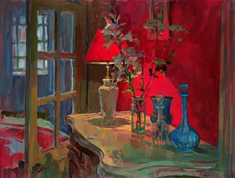 Lampe rouge